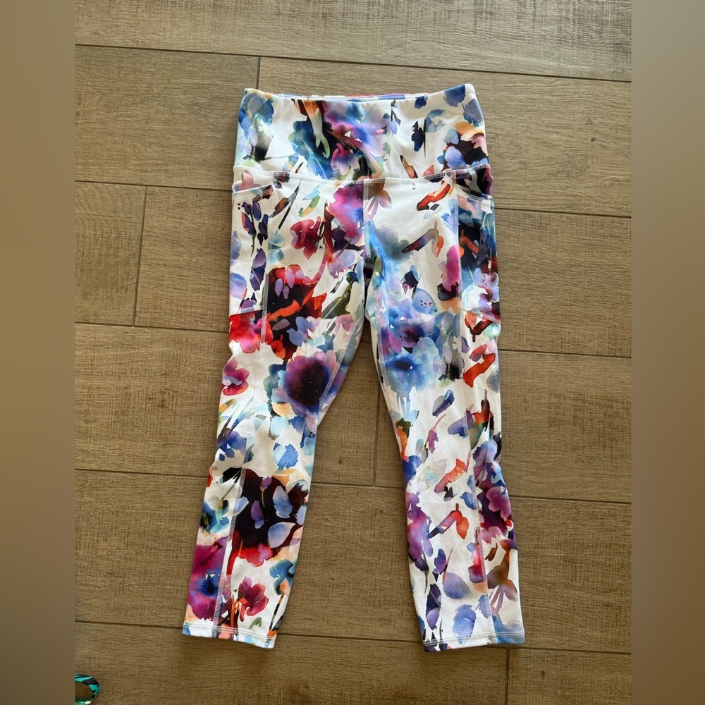 RBX Red and Purple Artistic Leggings